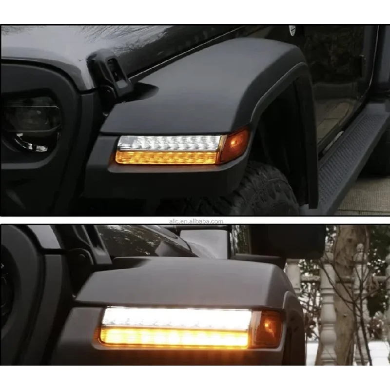 Signal Flare Kit - `DRL Sinyalli Premium Alüminyum Ön Çamurluk